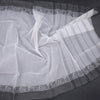 Bengal Cotton White Plain Saree