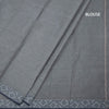 Bengal Cotton Grey Saree With Thread Buttas