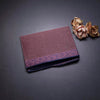 Bengal Cotton Purple Saree With Thread Buttas