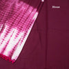 Mul Mul Cotton Wine Printed Saree