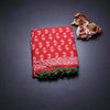 Mul Mul Cotton Red Printed Saree 10