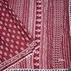 Mul Mul Cotton Maroon Printed Saree 06