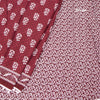Mul Mul Cotton Maroon Printed Saree 06