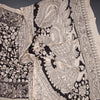 Kalamkari Cotton Black Printed Saree 02