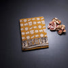 Kalamkari Cotton Yellow Printed Saree 02
