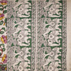 Kalamkari Cotton Cream Printed Saree 04