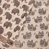 Kalamkari Cotton Cream Printed Saree 05