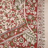 Kalamkari Cotton Cream Printed Saree 06
