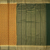 Semi Mysore Silk Yellow Floral Printed Saree And Zari Border 02