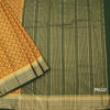 Semi Mysore Silk Yellow Floral Printed Saree And Zari Border 02