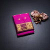 Semi Mysore Silk Rani Pink Saree With Zari Buttas