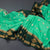 Semi Mysore Silk Mint Green Zari Worked Saree