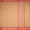Chettinad Cotton Sandal Checked Saree