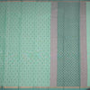 Chettinad Cotton Light Green Thread Embossed Saree