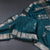 Semi Silk Teal Green Zari Worked Saree