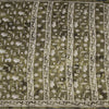Chanderi Cotton Mehandi Green Printed Saree