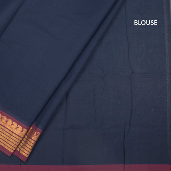 KTSR41973-4-Venkatagiri-Cotton-Navy-Blue-Zari-Worked-Saree-blouse