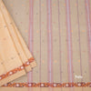 KTSR41986-3-Bengali-Cotton-Sandal-Saree-With-Thread-Buttas-pallu