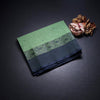 KTSR41989-1-Bengali-Cotton-Light-Green-Saree-With-Thread-Buttas-fold