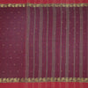 KTSR41994-2-Bengali-Cotton-Dark-Pink-Saree-With-Thread-Buttas-full-veiw