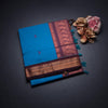 KTSR42013-1-Kalyani-Cotton-Azure-Blue-Zari-Worked-Saree-fold