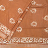 KTSR42019-4-Semi-Linen-Cinnamon-Brown-Shibori-Printed-Saree-blouse