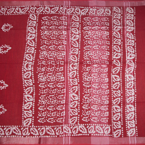 KTSR42021-2-Semi-Linen-Red-Shibori-Printed-Saree-full-veiw
