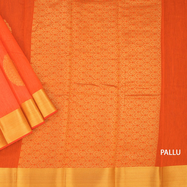 KTSR42039-3-Silk-Cotton-Dark-Orange-Zari-Worked-Saree-02-pallu