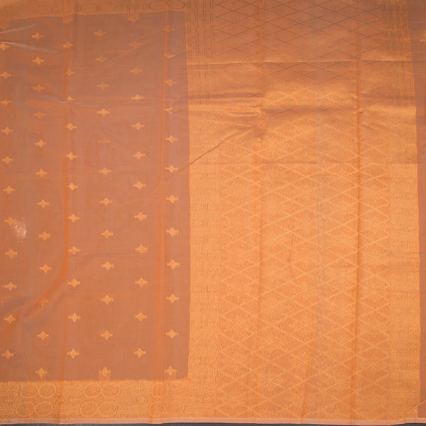 KTSR42052-2-Silk-Cotton-Orange-Zari-Worked-Saree-full-veiw