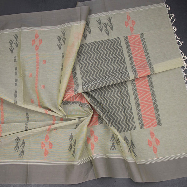 KTSR42060-5-Negamam-Cotton-Pista-Green-Thread-Embossed-Saree-crush