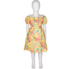 Yellow Printed Short Frock