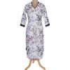 Cotton Printed Cream Kurtis