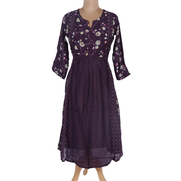 Cotton Printed Umbrella Kurtis