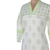 Cotton Printed Cream Kurtis 03
