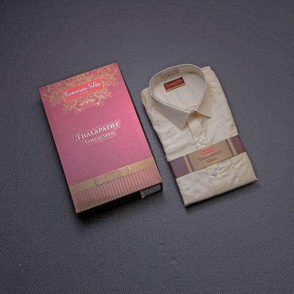 Pure Silk Cream Shirt