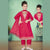 Silk Cotton Rani Pink Salwar Suit 04 - Kumaran Silks