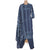 Navy Blue Printed Readymade Salwar Suit