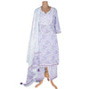 Light Blue Printed Readymade Salwar Suit