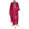 Hot Pink Embroidered Readymade Salwar Suit