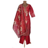 Peach Printed Readymade Salwar Suit