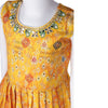 Mango Yellow Embroidered Patiyala Set