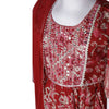 Maroon Printed Palazzo Set