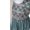 Sage Green Embroidered Palazzo Set