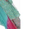 Turquoise Printed Patiyala Set