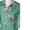 Turquoise Printed Patiyala Set