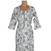 Cream Printed Readymade Salwar Without Dupatta 02