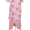 Taffy Pink Printed Readymade Salwar Without Dupatta