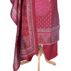 Maroon Printed Readymade Salwar Suit