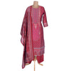 Maroon Printed Readymade Salwar Suit