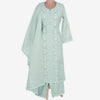 Light Pista Green Embroidered Readymade Salwar Suit
